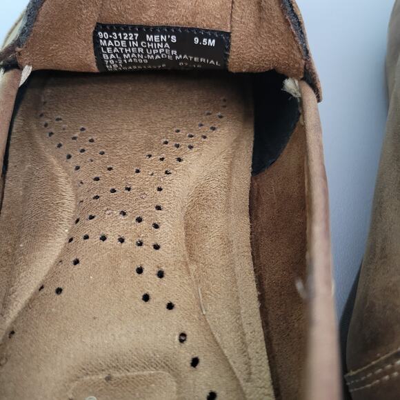 Dockers Men’s Slip On Shoes Micro Suede Memory Foam Size 9.5 Casual Brown - Picture 9 of 10